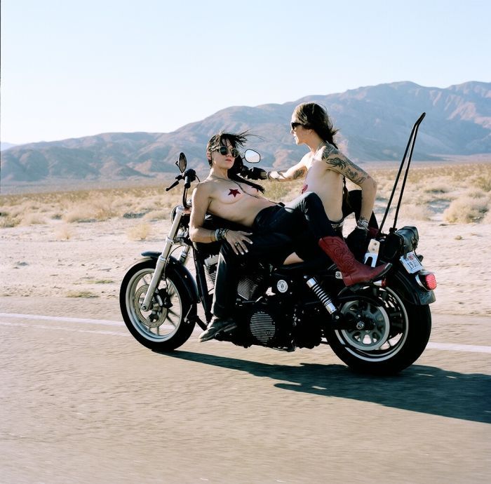 Girls on a motorcycle in Davao