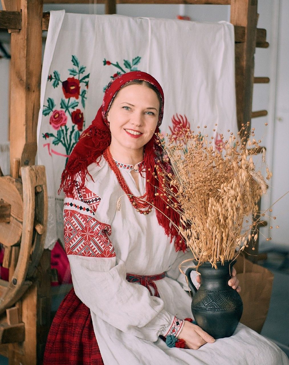 Women in Slavic costumes in Davao