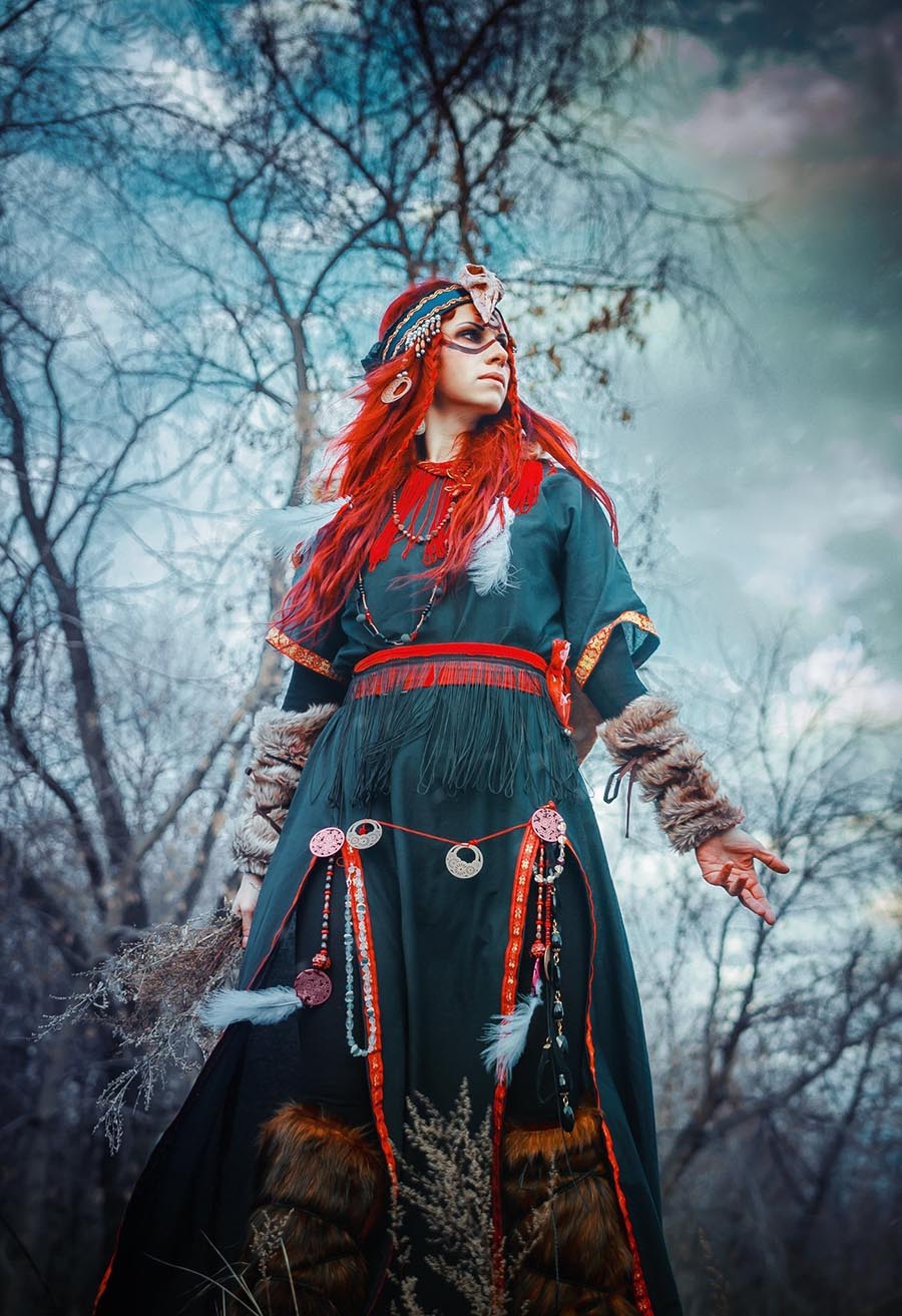 Girls in Slavic costumes underwear in Davao